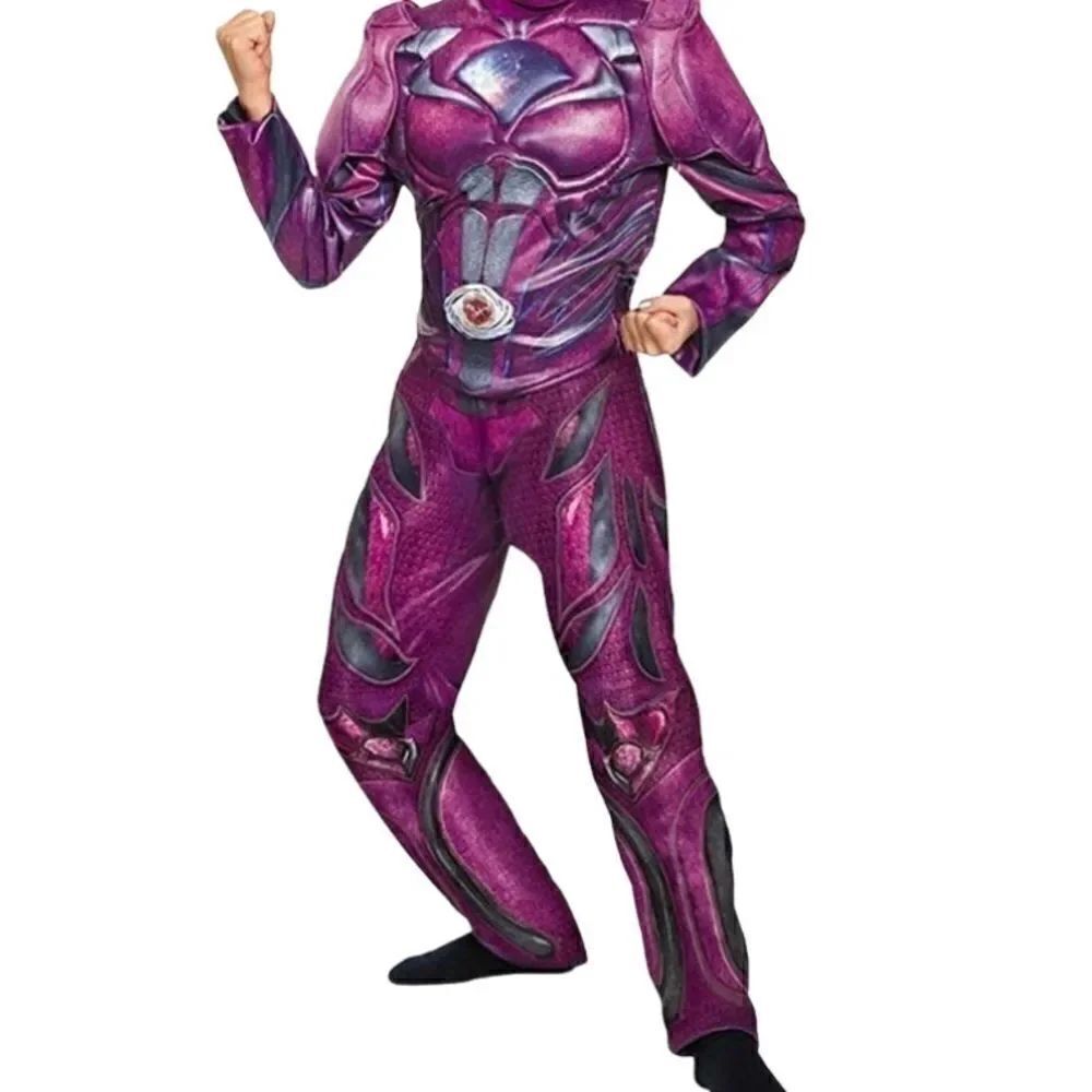 Power ranger Disguise Ranger girls Movie Deluxe Halloween Costume girls 6-8yo
